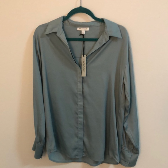Prologue Tops - NWT Prologue Women’s Long sleeve Button Down Blouse